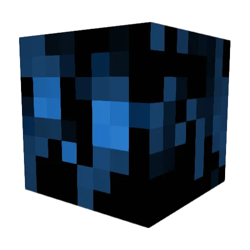 Farhuhn Minecraft avatar head, 3D render