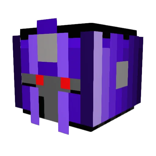 Farley311 Minecraft avatar head, 3D render