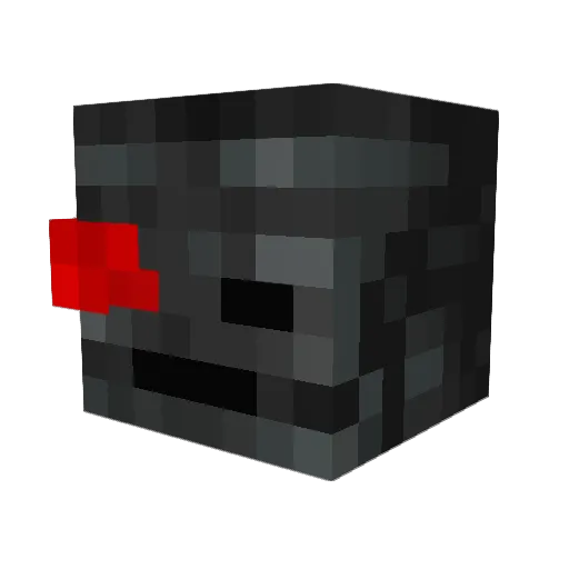 Farmagedon_ Minecraft avatar head, 3D render