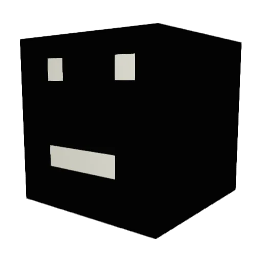 Farmasut Minecraft avatar head, 3D render