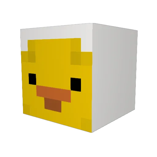 Farmer_Crelle Minecraft avatar head, 3D render