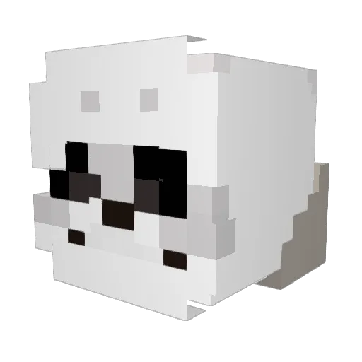 Farmer_Okra Minecraft avatar head, 3D render