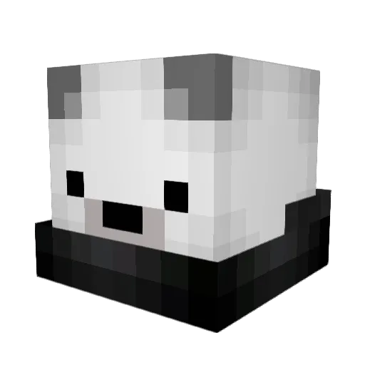 Farmercraft32 Minecraft avatar head, 3D render