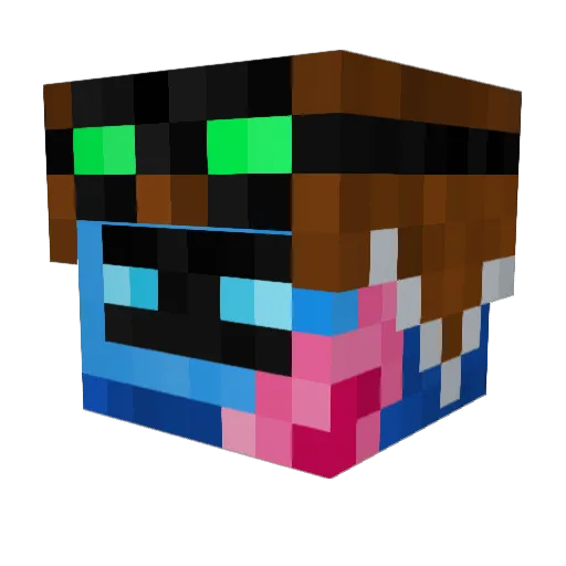 Minecraft-Avatar von Farmhereo: Kopf als 3D-Render