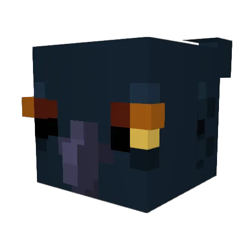 FarmingSlayer Minecraft avatar head, 3D render