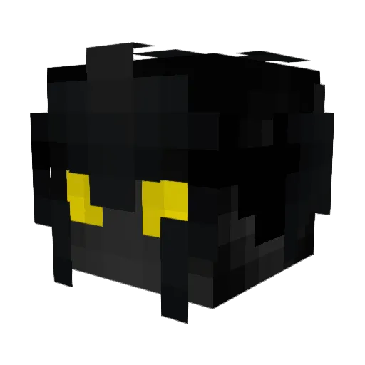Farriz Minecraft avatar head, 3D render
