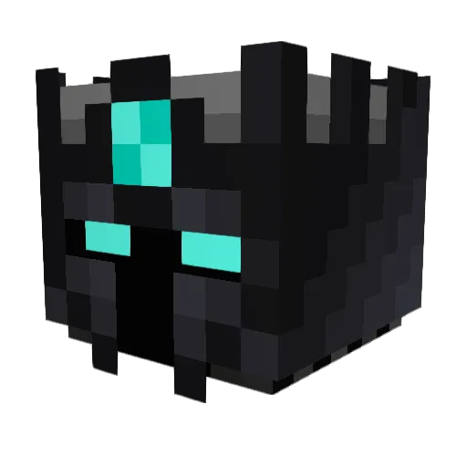 FartGambler Minecraft avatar head, 3D render