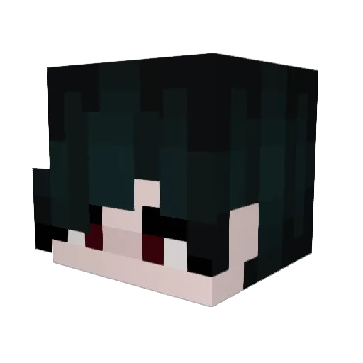 FartNoise39 Minecraft avatar head, 3D render