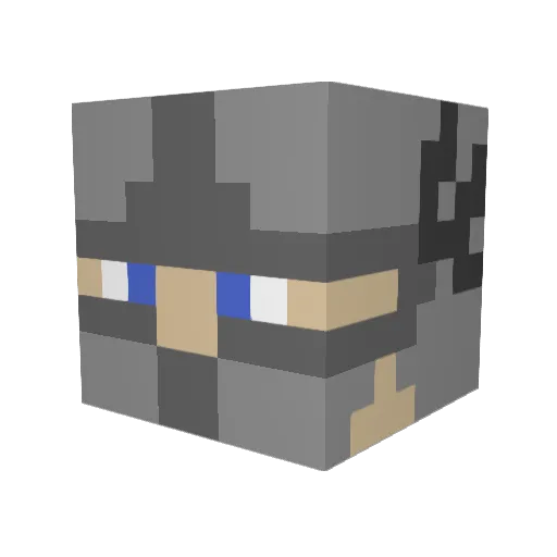 Fart_Smith Minecraft avatar head, 3D render