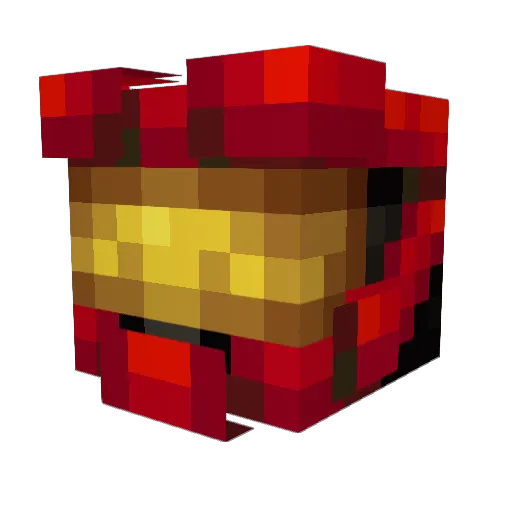 FartingGiraff Minecraft avatar head, 3D render