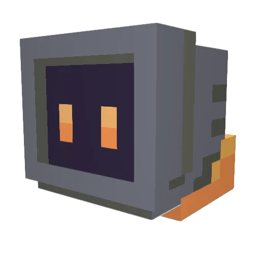 FartingPlayer6 Minecraft avatar head, 3D render