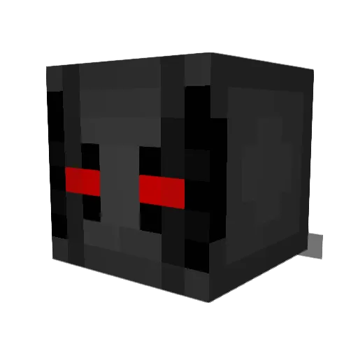 FartlekMan Minecraft avatar head, 3D render