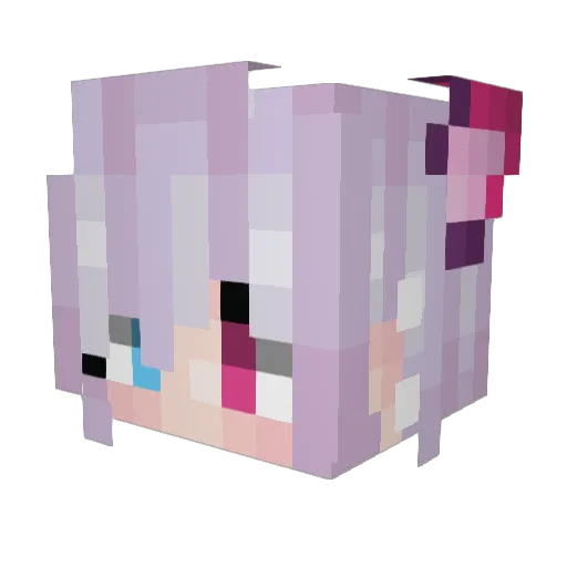 Fartyn4ik_Twitch Minecraft avatar head, 3D render