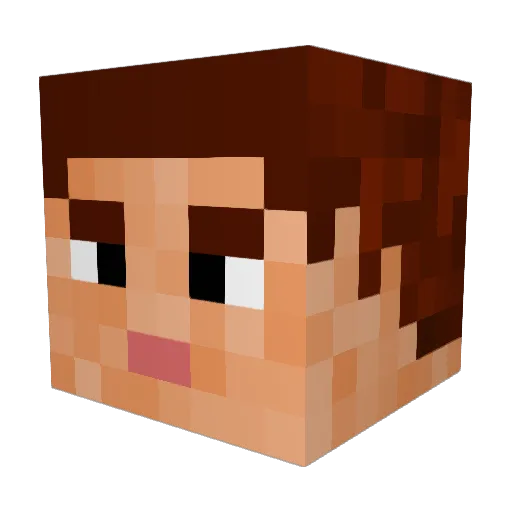 Farzy92 Minecraft avatar head, 3D render
