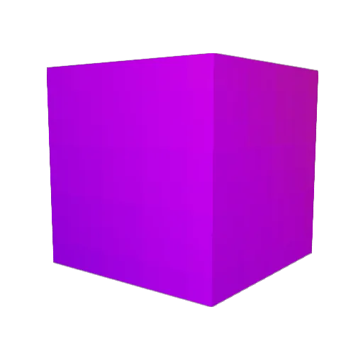 Fascode Minecraft avatar head, 3D render