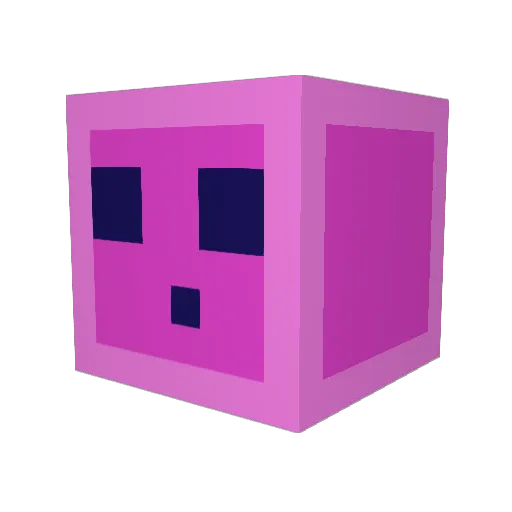 FastPokePizza Minecraft avatar head, 3D render