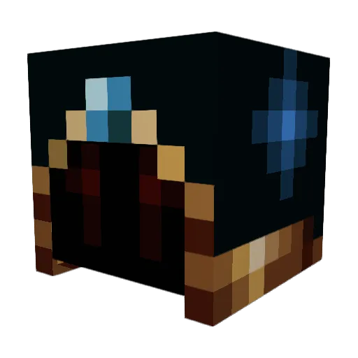 FastStats Minecraft avatar head, 3D render