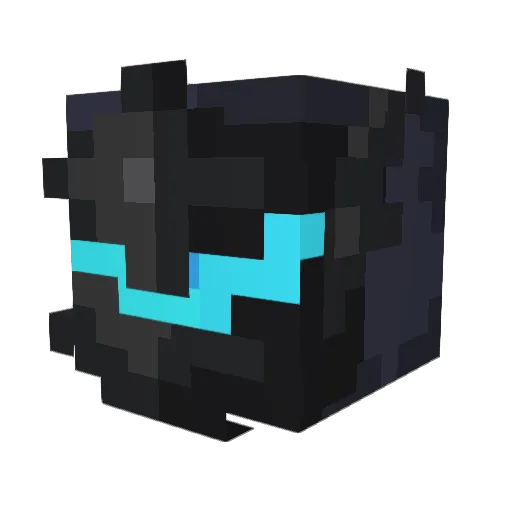 Fast_Lovely Minecraft avatar head, 3D render