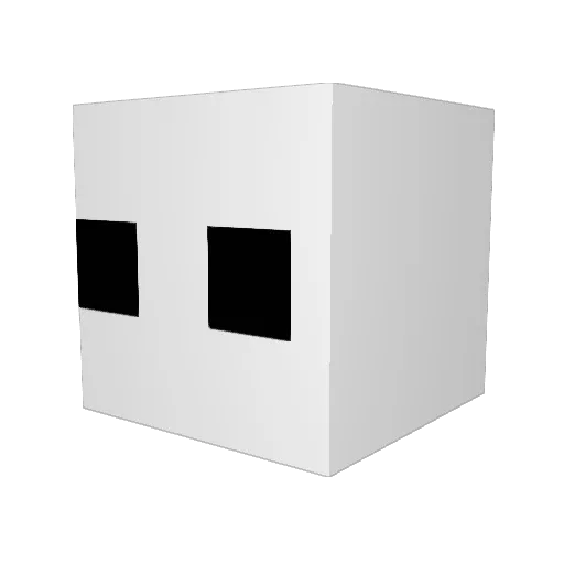 FasterCargo118 Minecraft avatar head, 3D render
