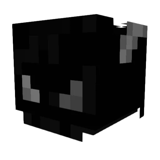 FasterMX Minecraft avatar head, 3D render