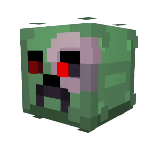 Fastlane23 Minecraft avatar head, 3D render