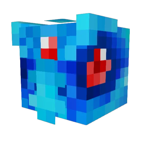 FatAniviaMain Minecraft avatar head, 3D render