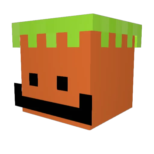 FatBabyBoi13 Minecraft avatar head, 3D render