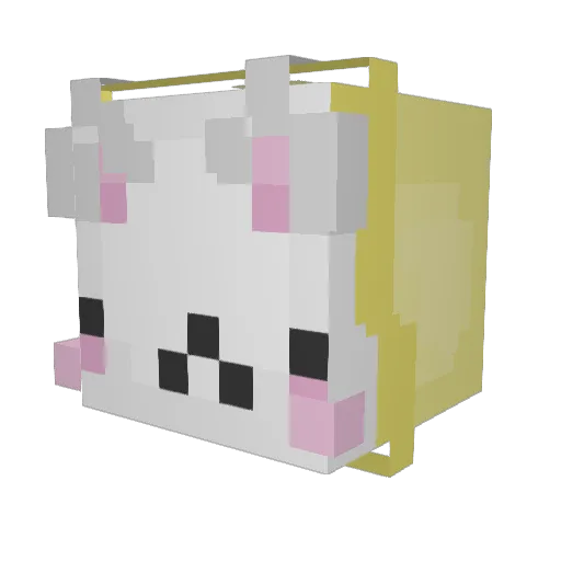 FatBeach86 Minecraft avatar head, 3D render