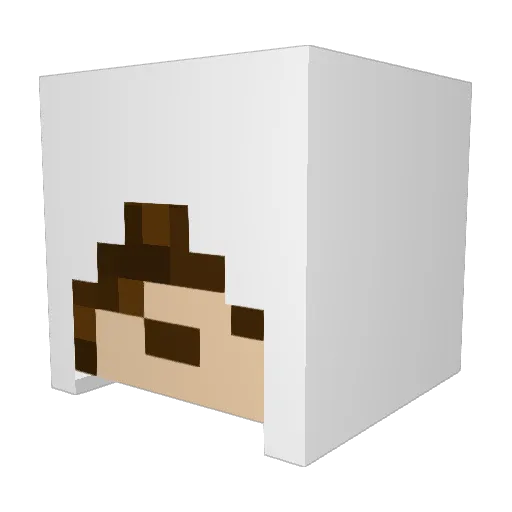 FatGreenBudda Minecraft avatar head, 3D render