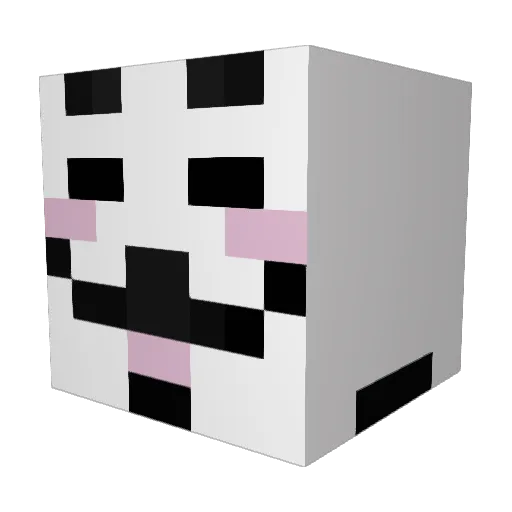 FatJigglyBooty Minecraft avatar head, 3D render