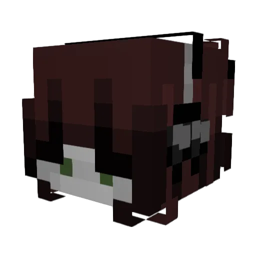 FatKidOnMyLawn Minecraft avatar head, 3D render