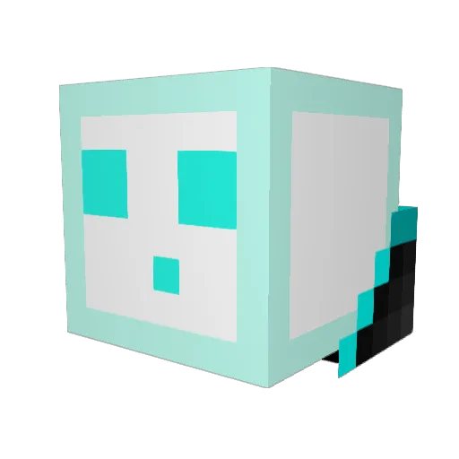 FatMiner123 Minecraft avatar head, 3D render
