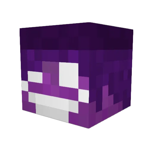 FatRhino Minecraft avatar head, 3D render