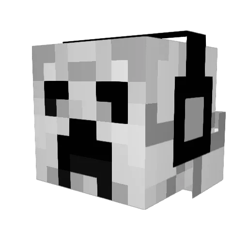 FatalDragon Minecraft avatar head, 3D render