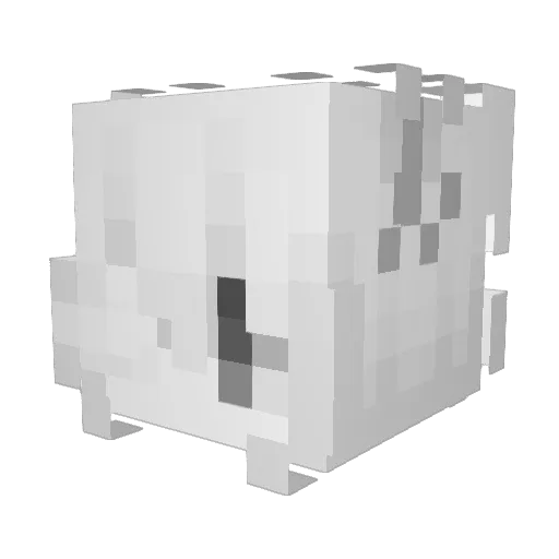 FatalLuxury_ Minecraft avatar head, 3D render