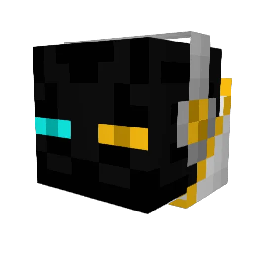 FatalSauce Minecraft avatar head, 3D render