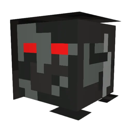 Fatalerror Minecraft avatar head, 3D render