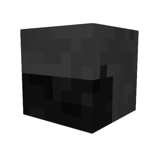 Fatalis19 Minecraft avatar head, 3D render