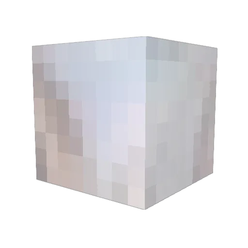 Fatgrat Minecraft avatar head, 3D render