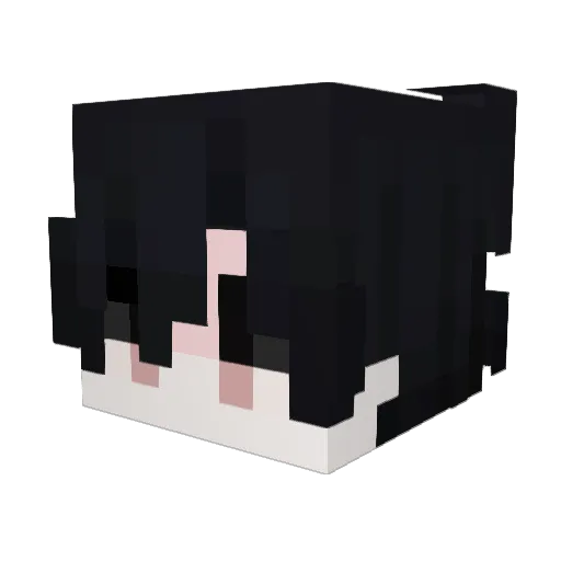 Fathanmriziq Minecraft avatar head, 3D render
