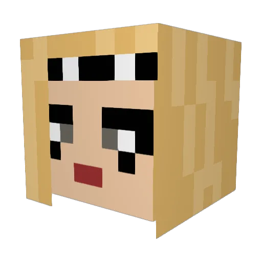 FatherMonsterMC Minecraft avatar head, 3D render