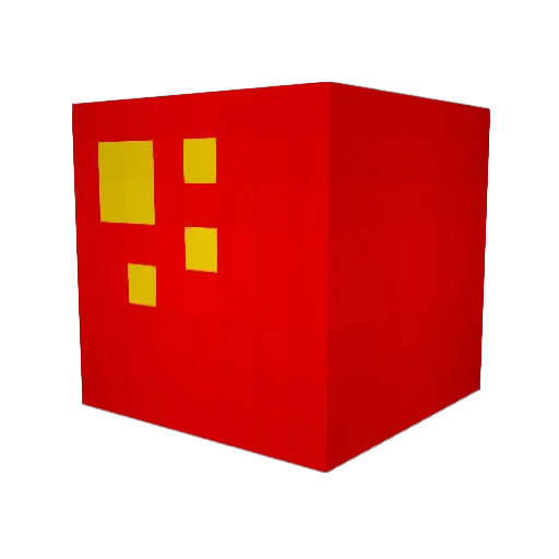 FatherOfWu Minecraft avatar head, 3D render