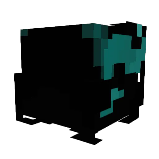 FatherOverseer Minecraft avatar head, 3D render