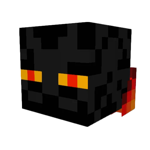 FatherZach Minecraft avatar head, 3D render