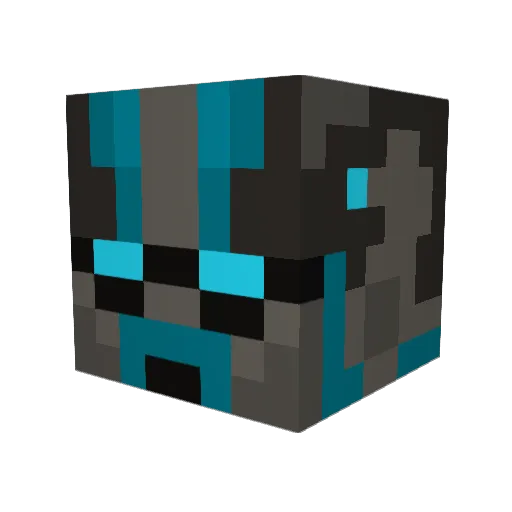 Father_Carmine Minecraft avatar head, 3D render