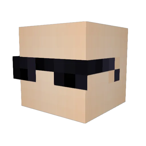 Father_Of_Cake Minecraft avatar head, 3D render