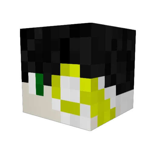 Father_Rope Minecraft avatar head, 3D render