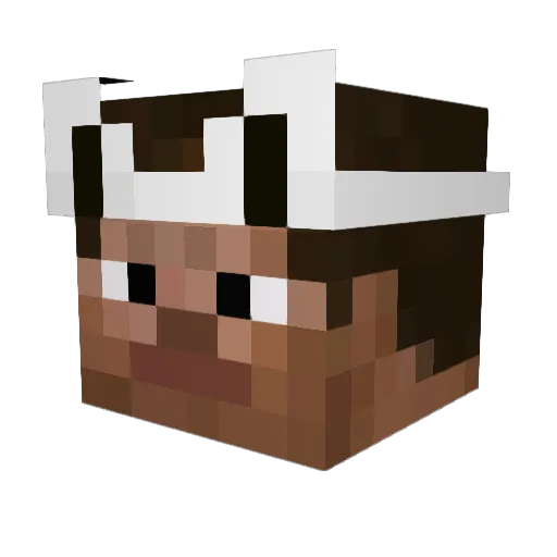 Father_Scog Minecraft avatar head, 3D render
