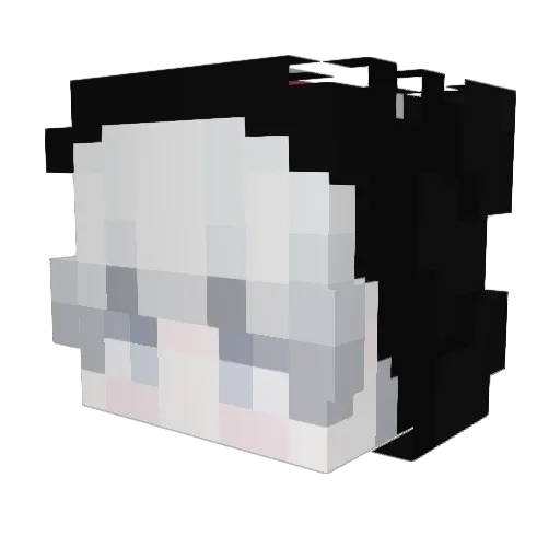 FatherofSinners Minecraft avatar head, 3D render