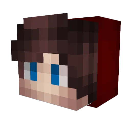 FatihAdiguzel Minecraft avatar head, 3D render